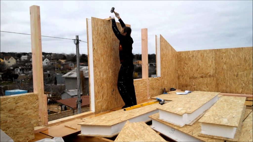 строительство домов из сип панелей проекты