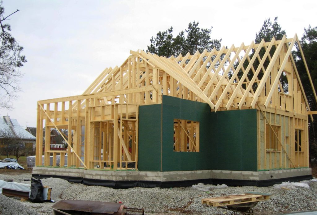 строительство деревянных каркасных домов