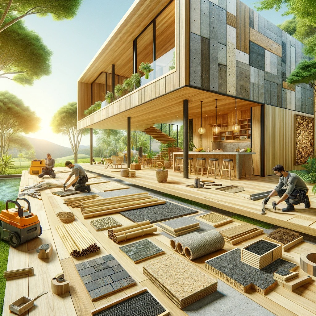 Экологичные строительные материалы